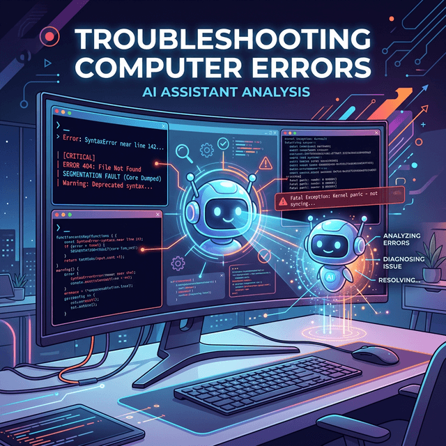 Troubleshoot Error Messages with AI Screen Analysis